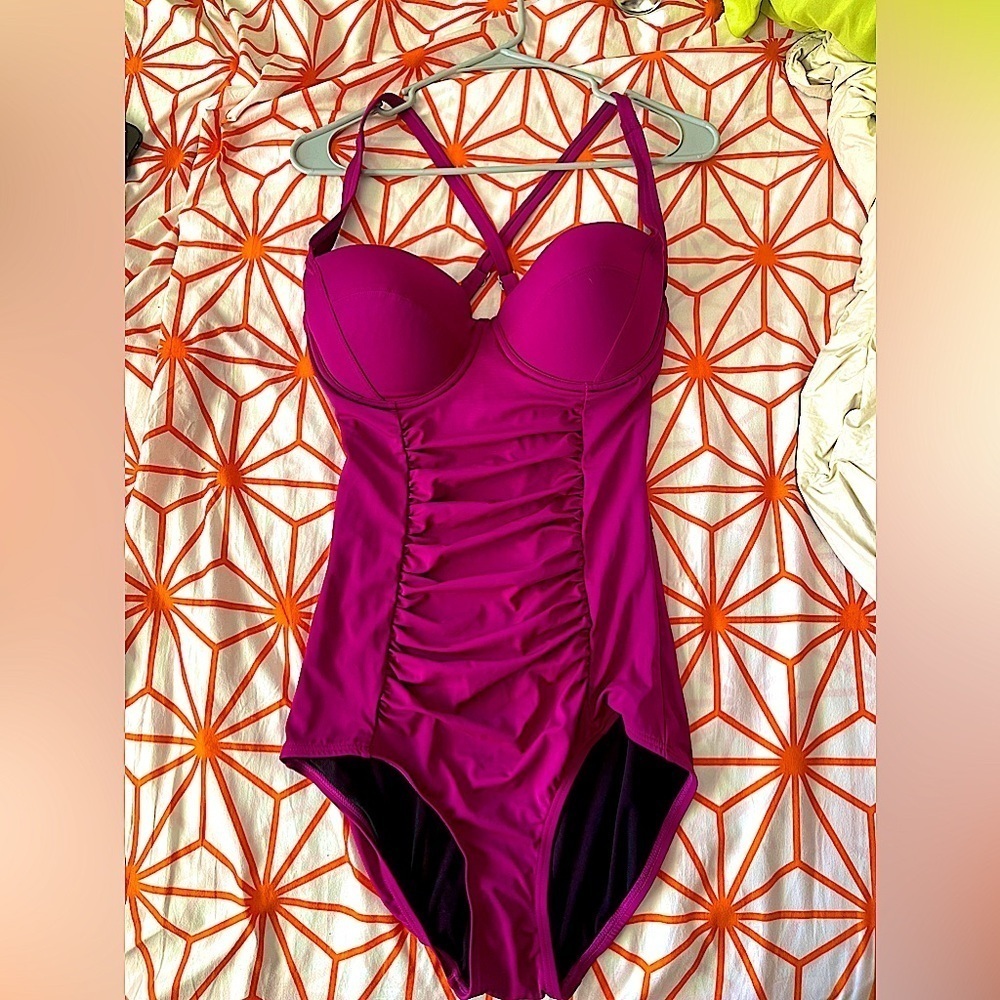 Lycra Bathing Suit w Underwire etc BRAND NEW $80